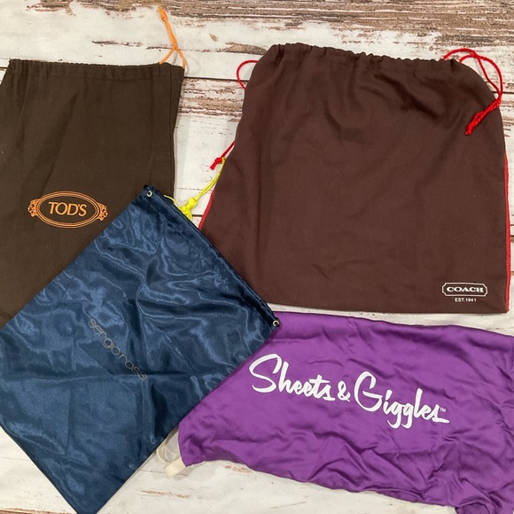 COACH AND TODS PLUS MORE DUSTBAG BUNDLE - Picture 1 of 4